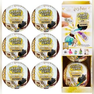 6 Pack Make It Mini Verse Harry Potter Potions